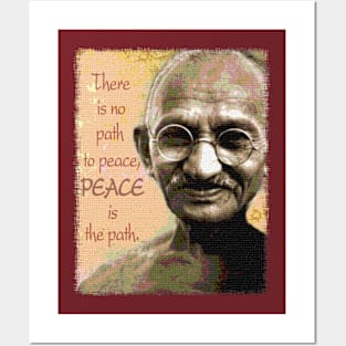 Peace is the path. Posters and Art